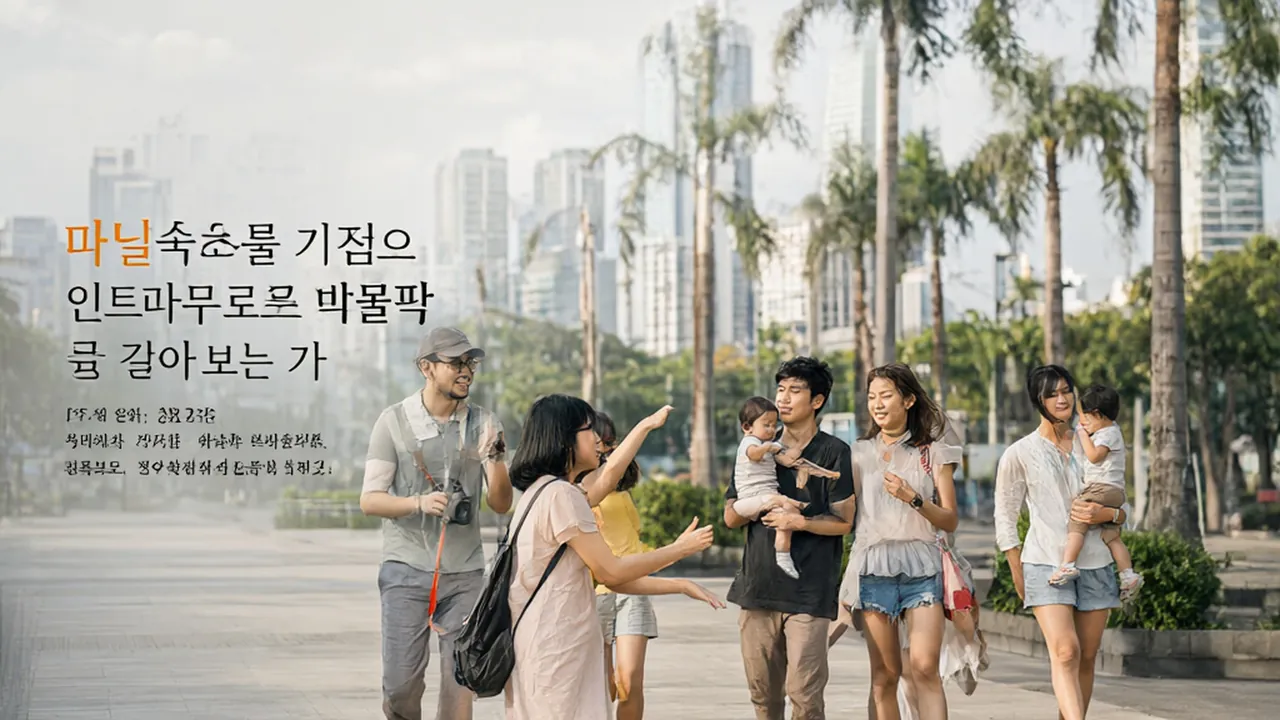 마닐라 BGC 숙소를 기점으로 인트라무로스 박물관을 걸어 보는 가족